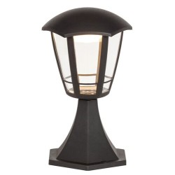 Pastatomas lauko šviestuvas Sorrento LED 8W 3000K Šilta balta (Matinė Juoda)