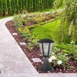 Pastatomas lauko šviestuvas Sorrento LED 8W 3000K Šilta balta (Matinė Juoda)