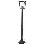 Pastatomas lauko šviestuvas Taverna E27 1x MAX 15W (Juoda)