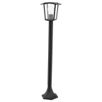 Pastatomas lauko šviestuvas Taverna E27 1x MAX 15W (Juoda)