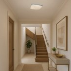 Lubinis šviestuvas Oscar2 LED 18W 4000K Neutrali balta (Balta)