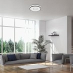 Lubinis šviestuvas Sedona2 LED 24W 4000K Neutrali balta (Juoda)