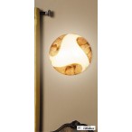 Lubinis šviestuvas Art gold E27 1x MAX 60W (Balta)