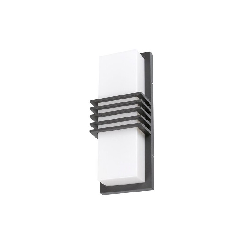 Sieninis lauko šviestuvas Rodez LED 12W 4000K Neutrali balta (Antracito)