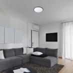 Lubinis šviestuvas Engon LED 18W 3000K Šilta balta (Juoda)