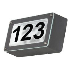 Namo numerio šviestuvas Hannover LED 6W 4500K Neutrali balta (Antracito)