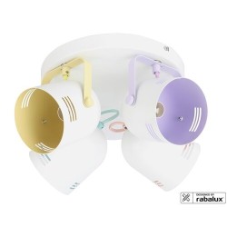 Lubinis šviestuvas Minuet E14 4x MAX 40W (Balta)