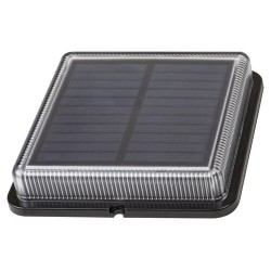 Saulės energija įkraunamas šviestuvas Bilbao DC 3.2V LED 0.2W 4000K Neutrali balta (Juoda)
