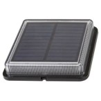 Saulės energija įkraunamas šviestuvas Bilbao DC 3.2V LED 0.2W 4000K Neutrali balta (Juoda)