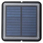 Saulės energija įkraunamas šviestuvas Bilbao DC 3.2V LED 0.2W 4000K Neutrali balta (Juoda)