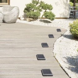 Saulės energija įkraunamas šviestuvas Bilbao DC 3.2V LED 0.2W 4000K Neutrali balta (Juoda)