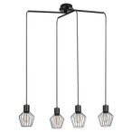 Pakabinamas šviestuvas Belano E27 4x MAX 40W (Juoda)