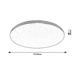 Lubinis šviestuvas Toma LED 30W 4000K Neutrali balta (Chromo)