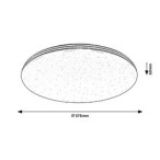 Lubinis šviestuvas Toma LED 30W 4000K Neutrali balta (Chromo)