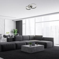 Lubinis šviestuvas Avalon LED 50W 4000K Neutrali balta (Braižyto Aliuminio)