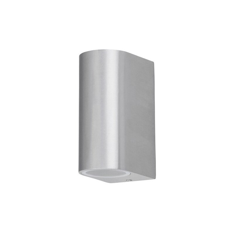 Sieninis lauko šviestuvas Chile GU10 2x MAX 35W (Braižyto Aliuminio)