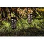 Saulės energija įkraunamas šviestuvas Mora LED 0.16W 3000K Šilta balta (Juoda)