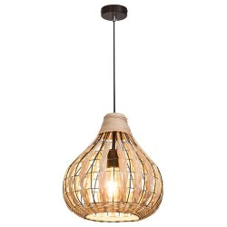 Pakabinamas šviestuvas Zahara E27 1x MAX 40W (Ruda)