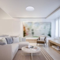 Lubinis šviestuvas Cerrigen LED 24W 3000-6500K CCT keičiama balta spalva (Balta)
