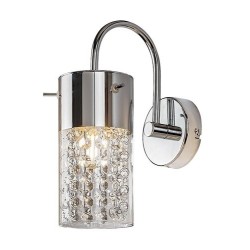 Sieninis šviestuvas Niagara E14 1x MAX 40W (Chromo)