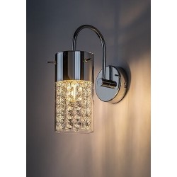 Sieninis šviestuvas Niagara E14 1x MAX 40W (Chromo)