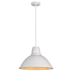 Pakabinamas šviestuvas Wilbour E27 1x MAX 60W (Balta)