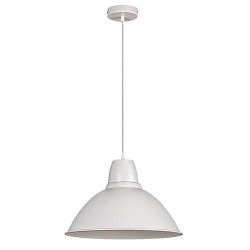 Pakabinamas šviestuvas Wilbour E27 1x MAX 60W (Balta)
