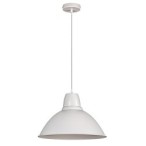 Pakabinamas šviestuvas Wilbour E27 1x MAX 60W (Balta)