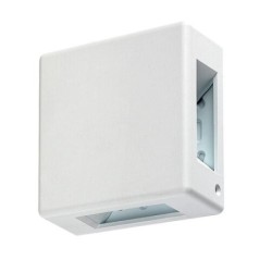 Sieninis lauko šviestuvas Lippa LED 6W 3000K Šilta balta (Balta)