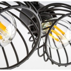 Lubinis šviestuvas Aberama E14 2X MAX 10W (Juoda)