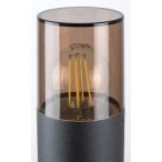 Pastatomas lauko šviestuvas Teplice E27 1x MAX 12W (Matinė Juoda)