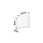 Sieninis lauko šviestuvas Nesna LED 2x 3W 3000K Šilta balta (Antracito)