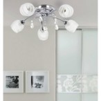 Lubinis šviestuvas Melissa E14 5x MAX 60W (Chromo)