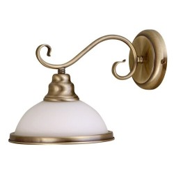 Sieninis šviestuvas Elisett E27 1x MAX 60W (Bronzos)