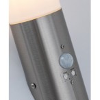 Sieninis lauko šviestuvas Inox torch E27 1x MAX 25W (Chromo)
