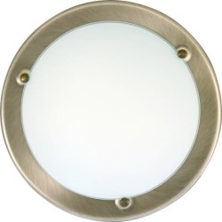 Lubinis šviestuvas Ufo E27 1x MAX 60W (Bronzos)