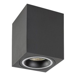 Lubinis šviestuvas Kobald GU10 1X MAX 25W (Juoda)