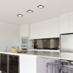 LED panelė Shaun2 LED 24W 4000K Neutrali balta (Juoda)