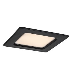 LED panelė Shaun2 LED 3W 3000K Šilta balta (Juoda)