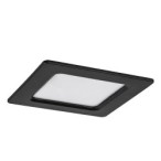 LED panelė Shaun2 LED 3W 3000K Šilta balta (Juoda)