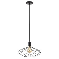 Pakabinamas šviestuvas Fran E27 1x MAX 40W (Matinė Juoda)