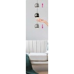 Pakabinamas šviestuvas Maelo LED 6W 4000K Neutrali balta (Juoda)