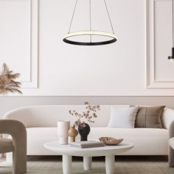 Pakabinamas šviestuvas Grete LED 32W 3000K Šilta balta (Juoda)
