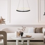 Pakabinamas šviestuvas Grete LED 32W 3000K Šilta balta (Juoda)