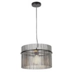 Pakabinamas šviestuvas Inesa E27 1x MAX 40W (Matinė Juoda)