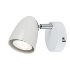 Sieninis šviestuvas Perico GU10 1X MAX 5W (Balta)