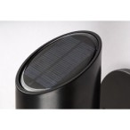 Saulės energija įkraunamas šviestuvas Lutto LED 1W 6500K Šalta balta (Juoda)