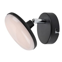 Sieninis šviestuvas Madi LED 4W 3000K Šilta balta (Matinė Juoda)