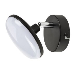 Sieninis šviestuvas Madi LED 4W 3000K Šilta balta (Matinė Juoda)