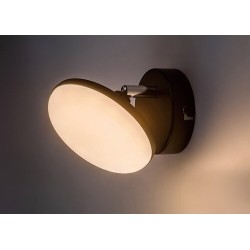 Sieninis šviestuvas Madi LED 4W 3000K Šilta balta (Matinė Juoda)